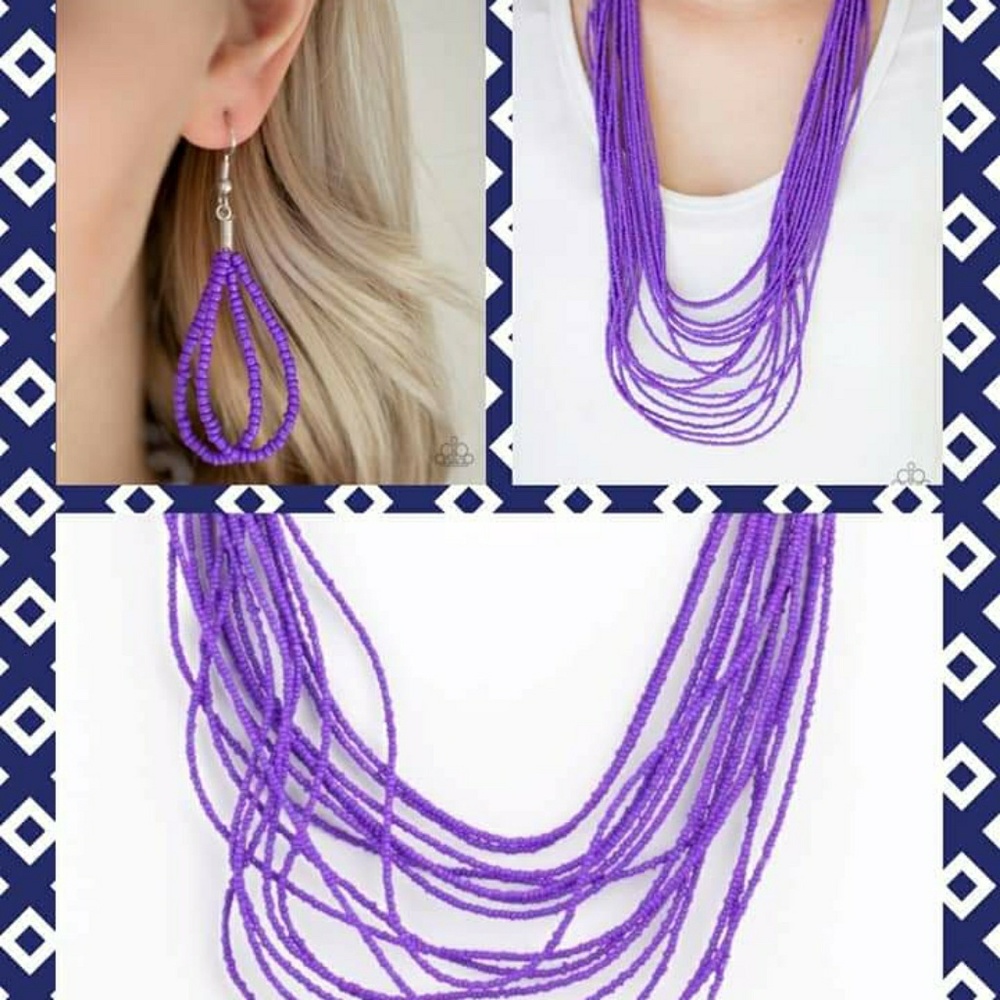 Seed Bead necklace set